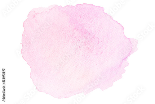 Hand Painting Watercolor Element on Paper. Art design element suitable for banner, cover, invitation.