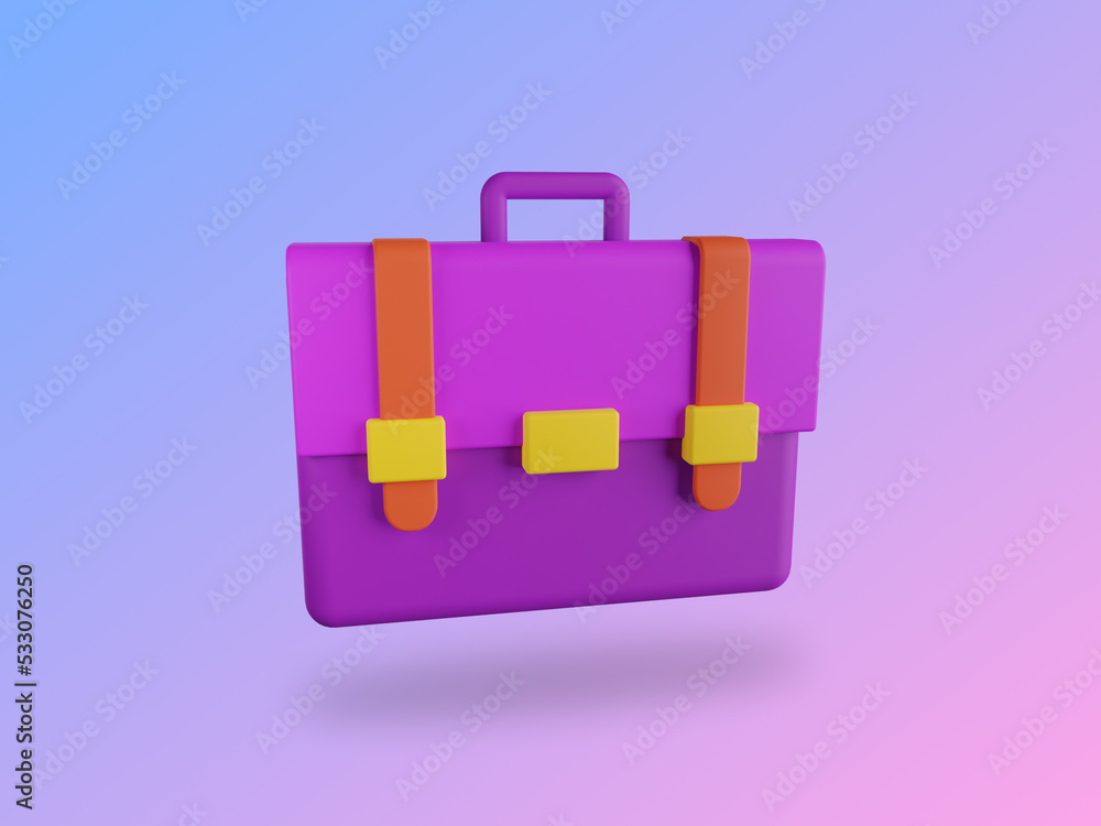 Folder File 3D Illustration Folder File 3D Illustration
