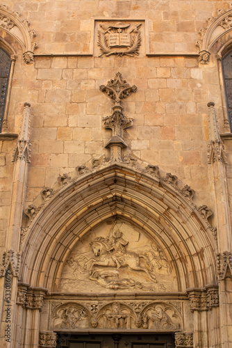 Details of exterior of Barcelona Cathedral © Steve Lovegrove