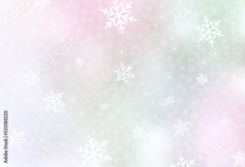 Light Pink, Yellow vector backdrop in holiday style. © smaria2015