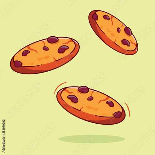 illustration of cookies