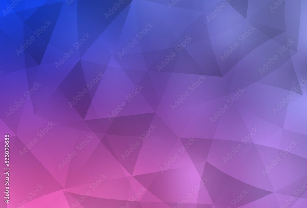 Light Purple, Pink vector low poly background. Light Purple, Pink vector low poly background.
