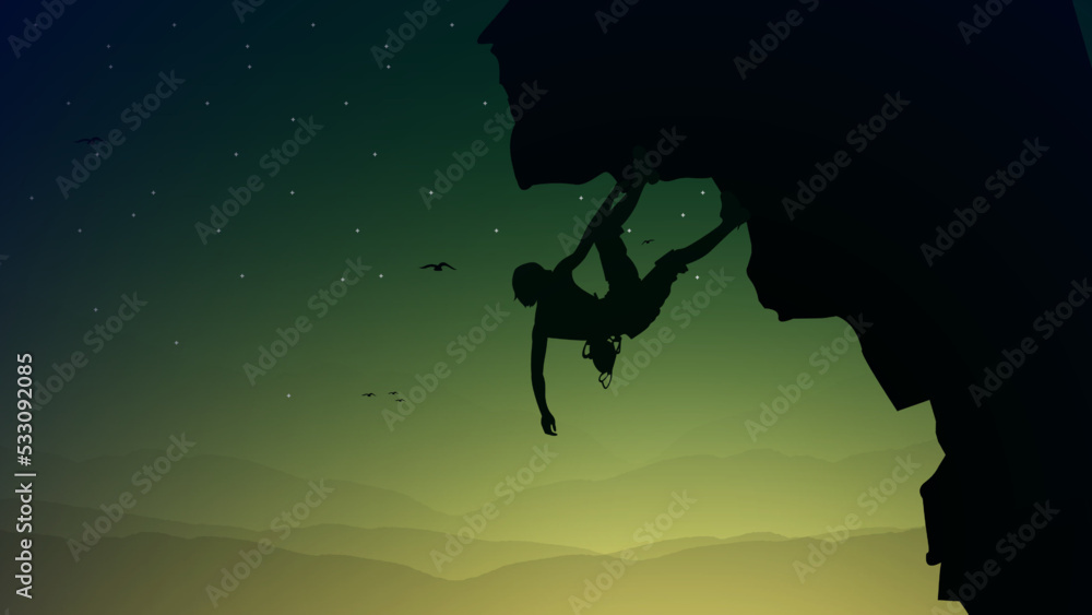 climber on a cliff with mountains as a background. Mountain climber walpaper for desktop. Rock climber. Extreme rock climber background. Silhouette of a rock climber. climber on a cliff with mountains as a background. Mountain climber walpaper for desktop. Rock climber. Extreme rock climber background. Silhouette of a rock climber.