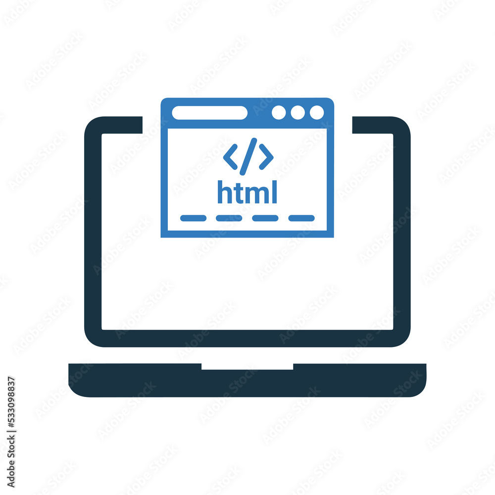 Programming, code, coding, html icon. Editable vector graphics. Programming, code, coding, html icon. Editable vector graphics.