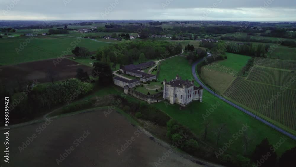 Castle in aquitaine Castle in aquitaine