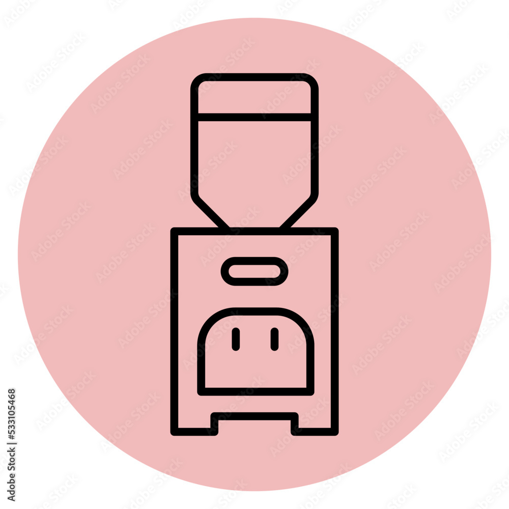 Obraz premium water dispenser icon