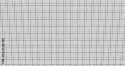 grid on paper black tint over white background perspective