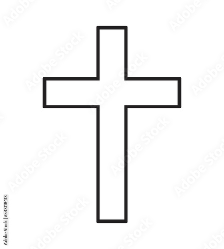 Concept cross religion symbol.Christ cross symbol. Easter symbol
