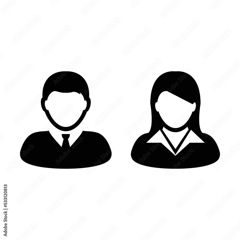 Business Men and Women Avatar Icons 2332582 Vector Art at Vecteezy