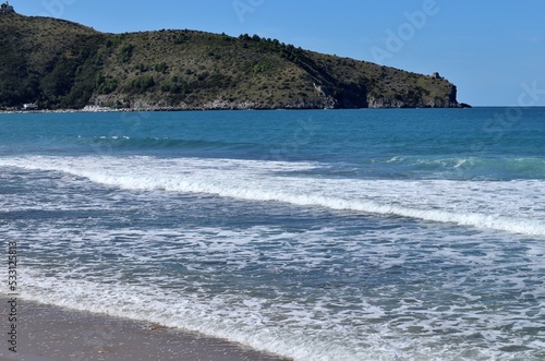 Palinuro - Promontorio di Capo Palinuro dalla spiaggia di Bau Bau Beach