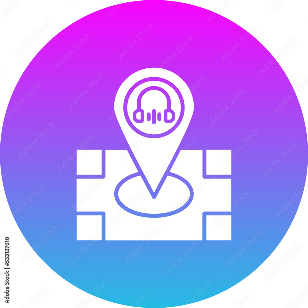 Placeholder Gradient Circle Glyph Inverted Icon Placeholder Gradient Circle Glyph Inverted Icon