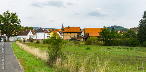 Breitenbach (Schauenburg) Dorfansicht in Nordhessen