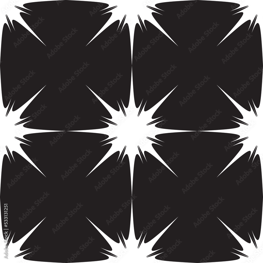 Fototapeta premium Seamless pattern of geometric design.