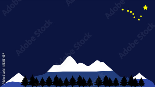 alaska day, vector illustration backgrounds plus large blank space suitable for the content of your content