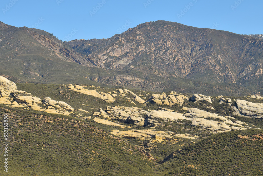 Piedra Blanca, Los Padres National Forest