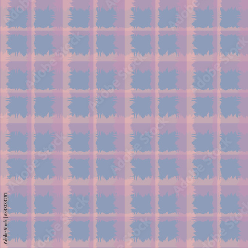 Seamless grid  pattern design. Ornament pattern suitable for fabric, illustration, paper print, wallpaper. 