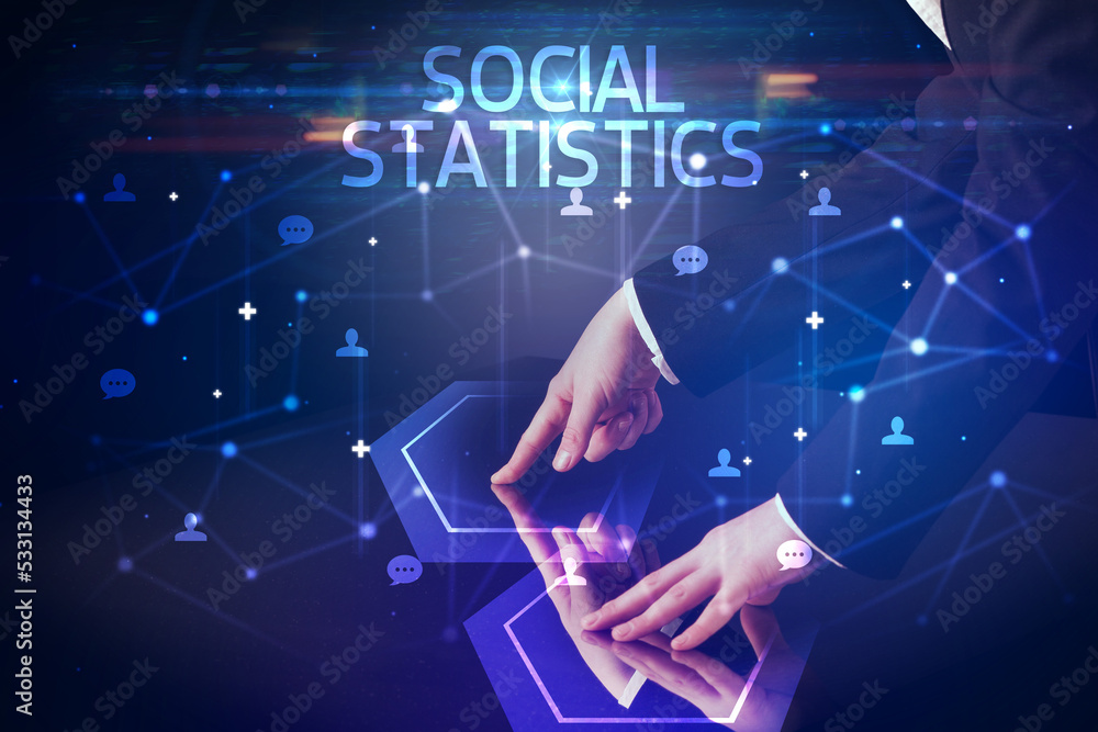 Navigating social networking with social icons Navigating social networking with social icons