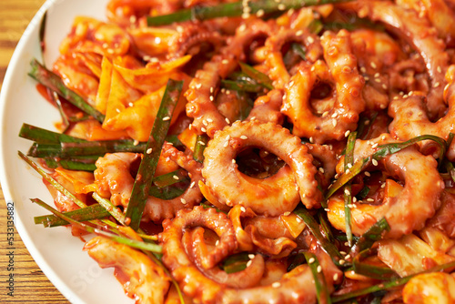 Braised Spicy Seafood and Octopus