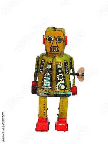 Tin Toy Robot