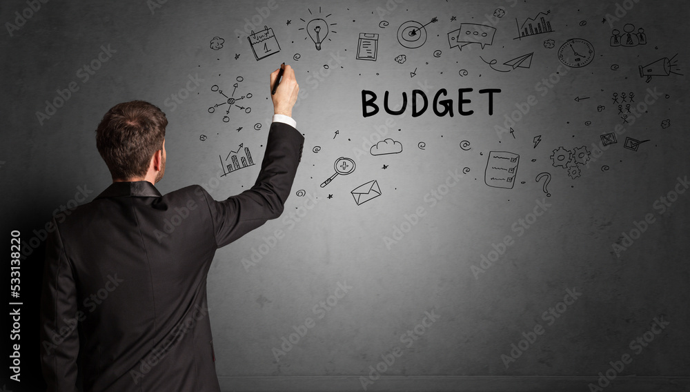 businessman drawing a creative idea sketch businessman drawing a creative idea sketch