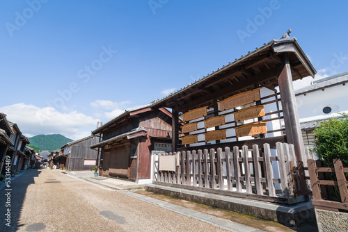 関宿の高札場（三重県亀山市）