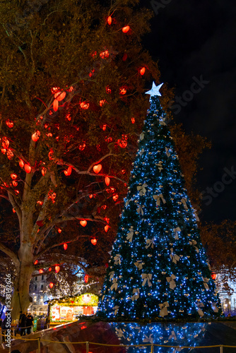 Christmas tree in Vienna, Austria