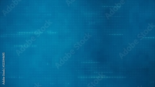 Animated abstract blue big data technology background, Motion graphics digital data flow, virtual hi-tech concept, good for backdrops, wallpapers, 4k seamlessy looping
 photo