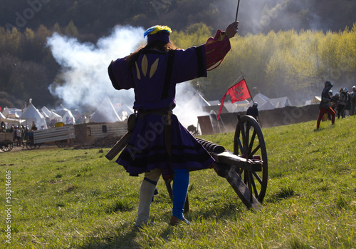 cannon shot in 15th century war