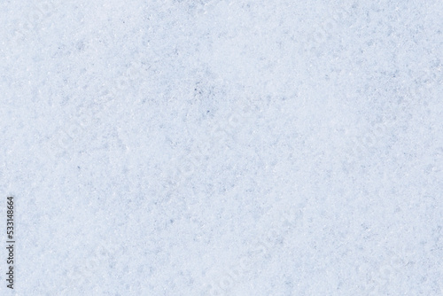 close up of white snow background