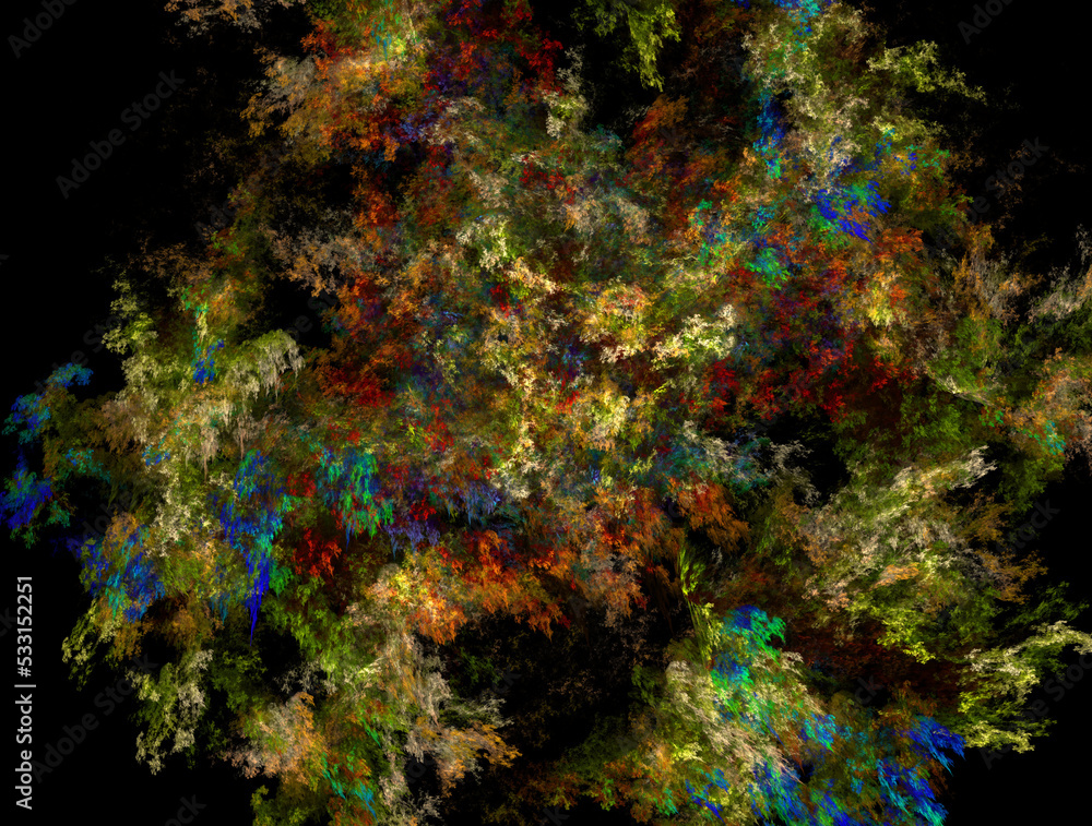 Imaginatory fractal abstract background Image Imaginatory fractal abstract background Image