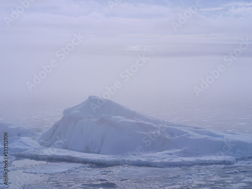 iceberg at the north pole 