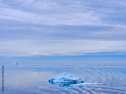 iceberg at the north pole 