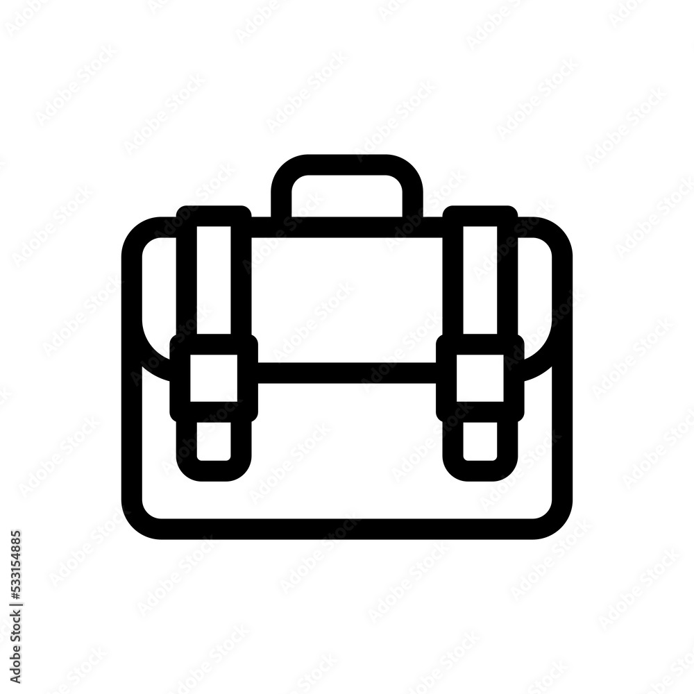 briefcase line icon illustration vector graphic
briefcase line icon illustration vector graphic