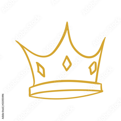 king crown doodle © Hashslingingslasher