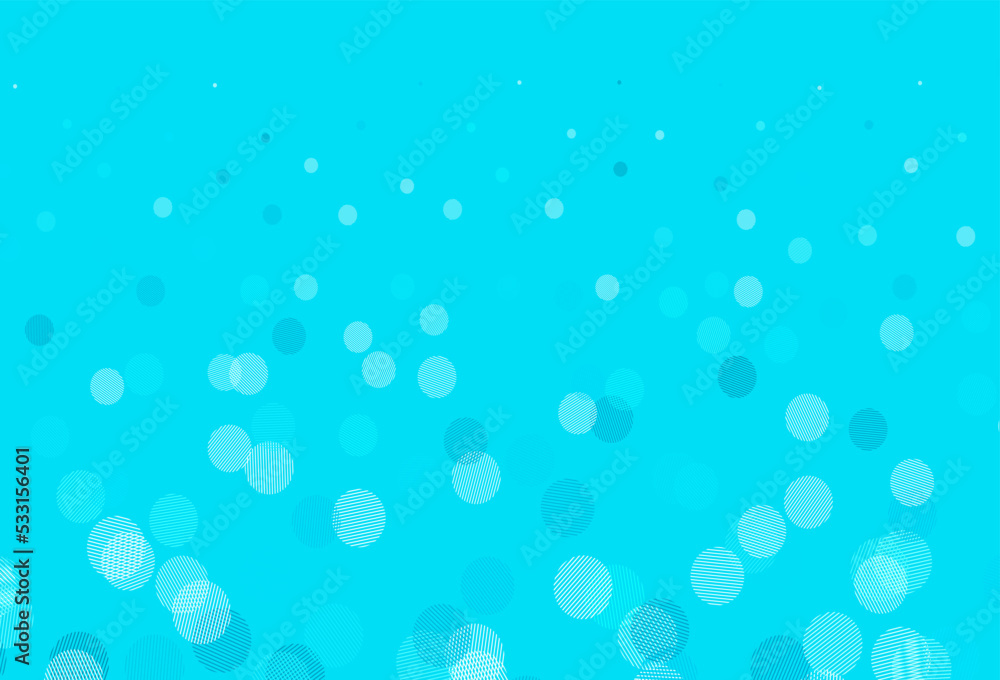 Light Multicolor vector backdrop with dots.