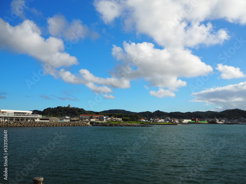 千葉県館山市の海岸線