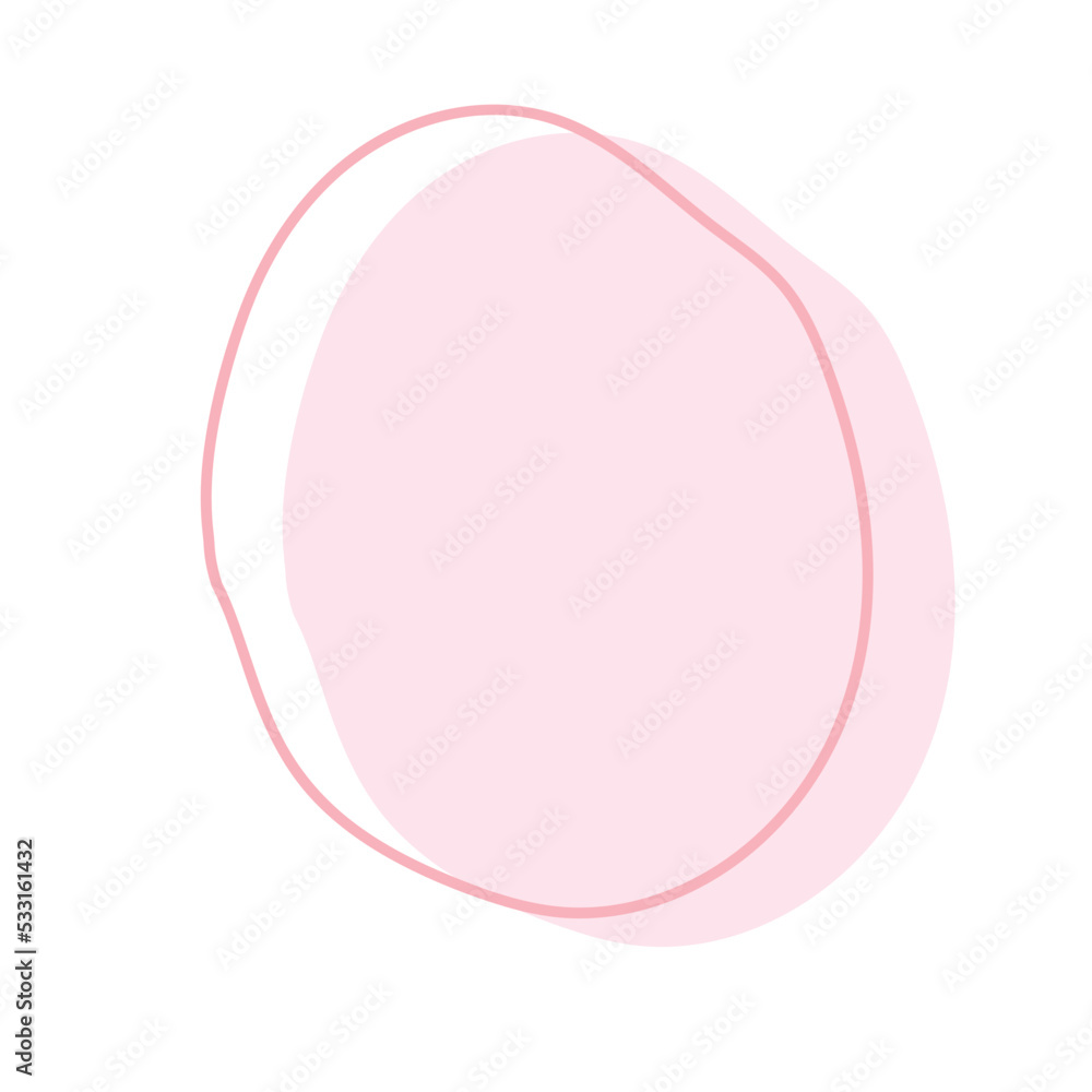 abstract minimalist blob shape decoration abstract minimalist blob shape decoration