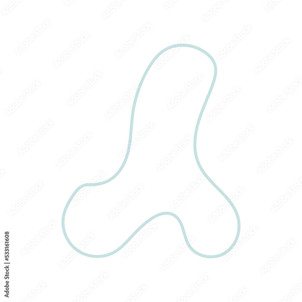 abstract minimalist blob shape decoration abstract minimalist blob shape decoration