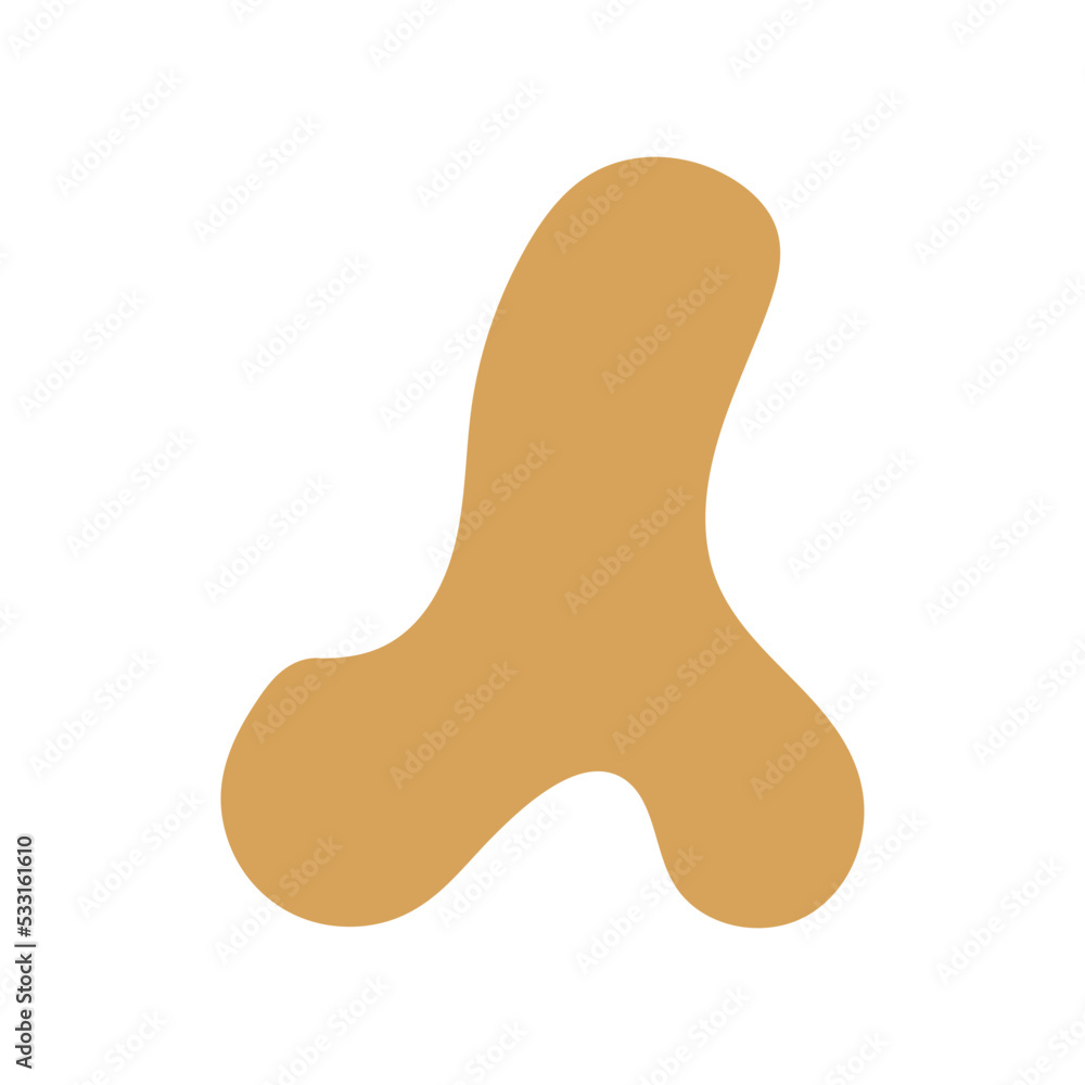 abstract minimalist blob shape decoration abstract minimalist blob shape decoration