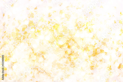 Abstract white and gold brush paint background. Modern simple gold background concept.