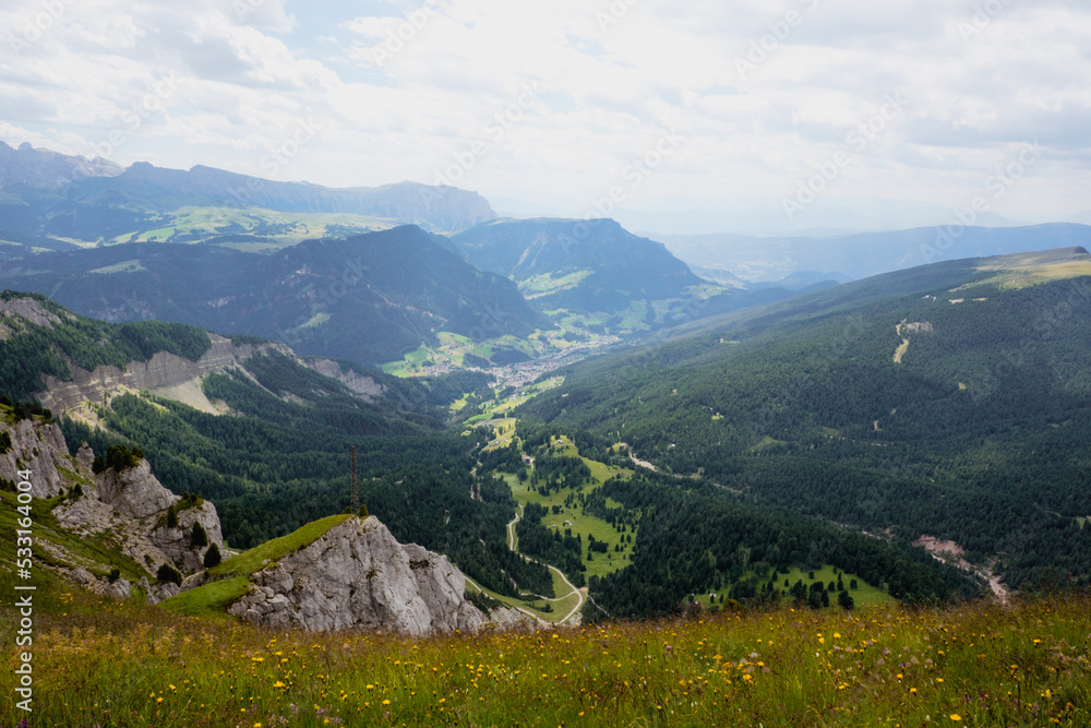 Fototapeta premium Traveling across Italy and the Dolomites