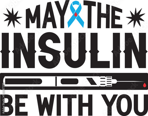 Diabetes Awareness Day T-shirt Design