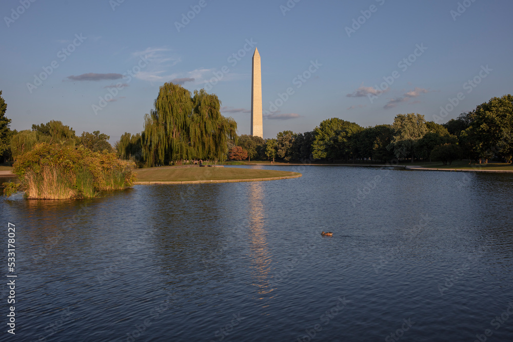 Obraz premium Washington momument in Washington DC 