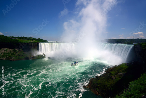 The spectacular Niagara Falls  Canada