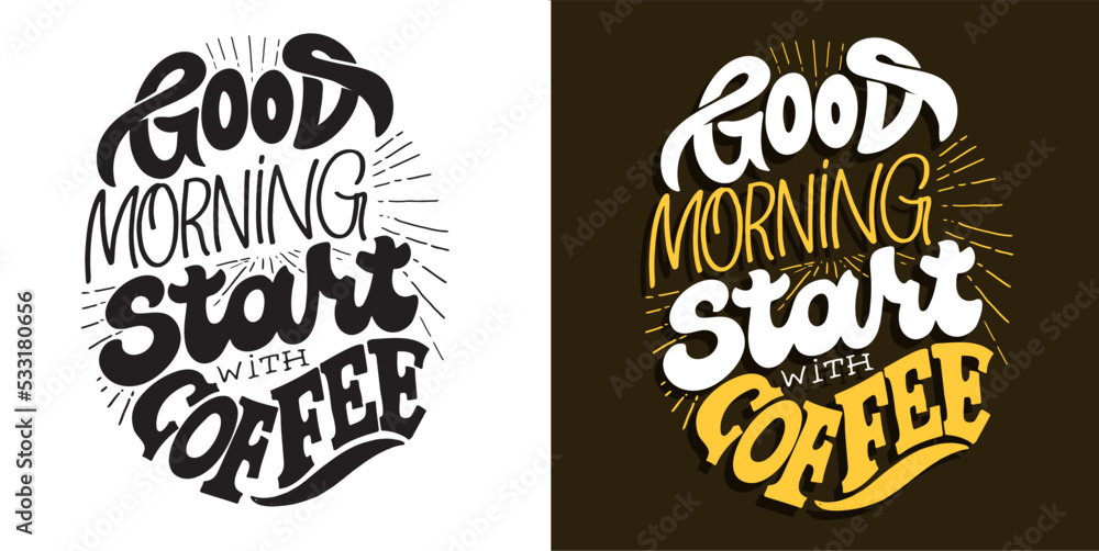 Hand drawn motivation lettering phrase in modern calligraphy style. Inspiration slogan for print and poster design. Vector t-shirt design