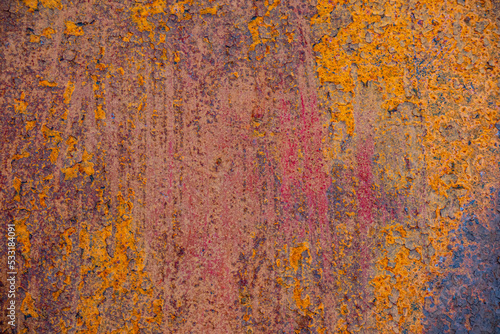 Grunge rusted metal texture for background.