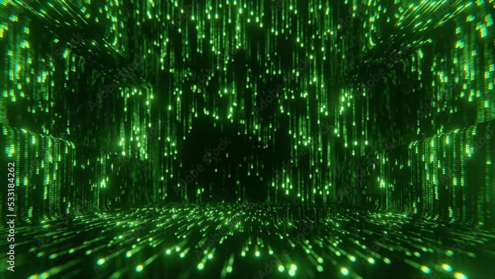 4K Animation VJ Loop Matrix Code Green color 4K Animation VJ Loop Matrix Code Green color