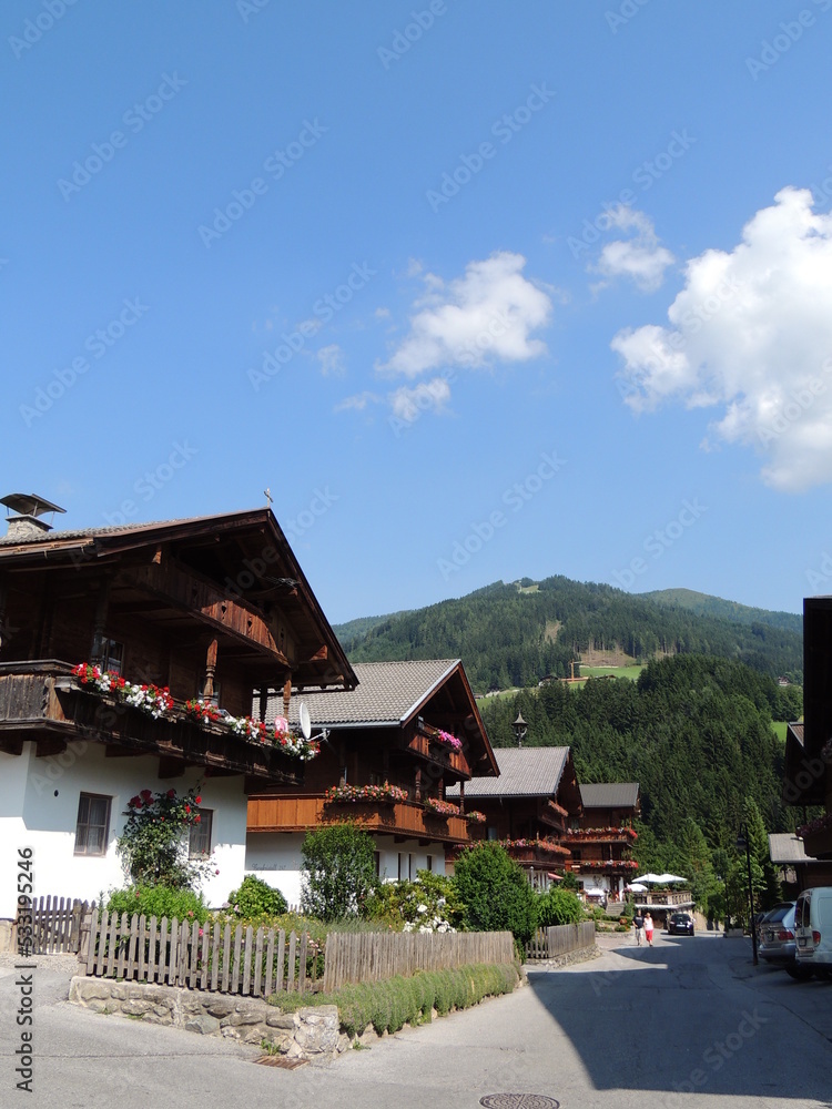 Alpbach, localidad de la region del Tirol. Austria.