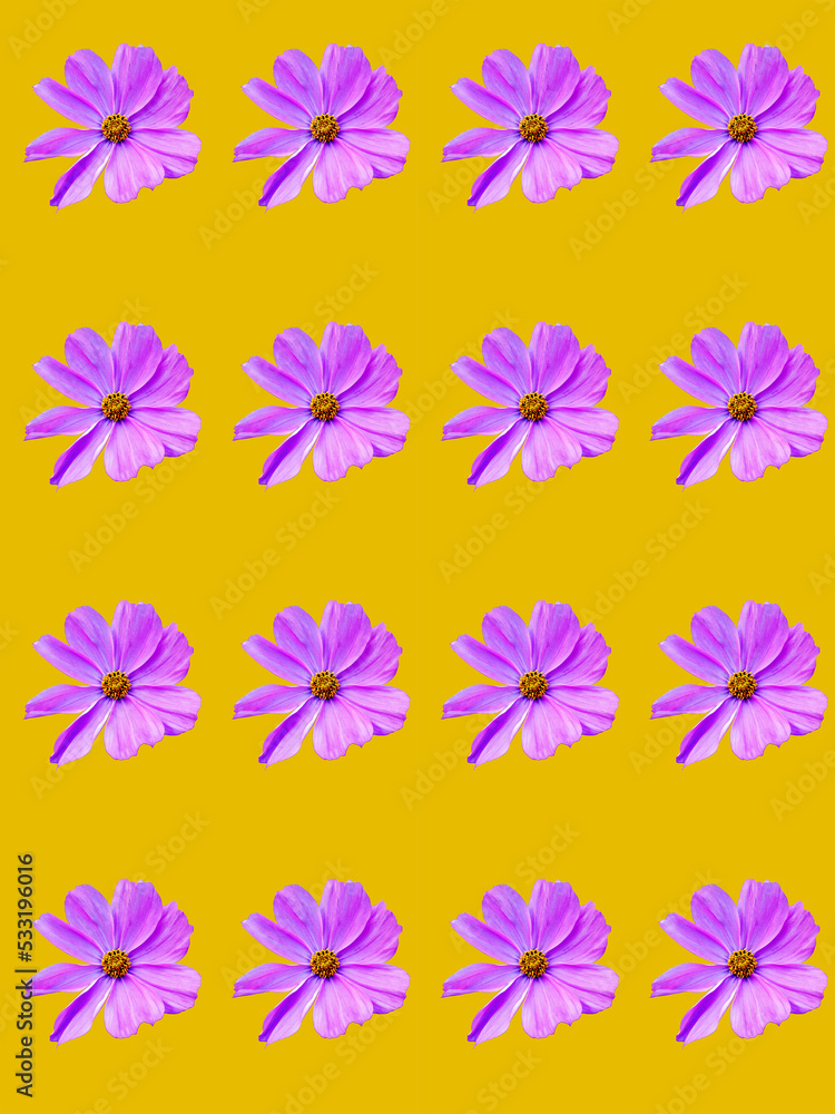 Floral wrapping paper design Floral wrapping paper design