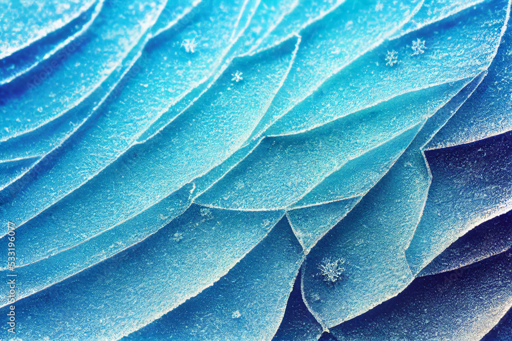 Obraz premium Ice Texture 4
